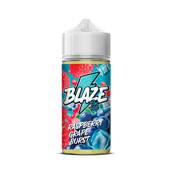 Жидкость BLAZE ON ICE Raspberry Grape Burst 100мл 3мг